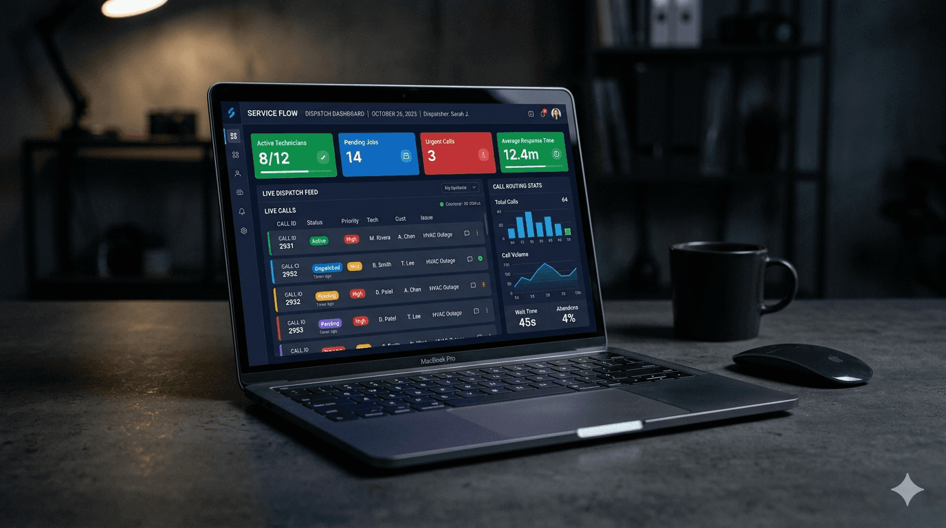 AI Voice Dispatch – HVAC Field Service – project image 1