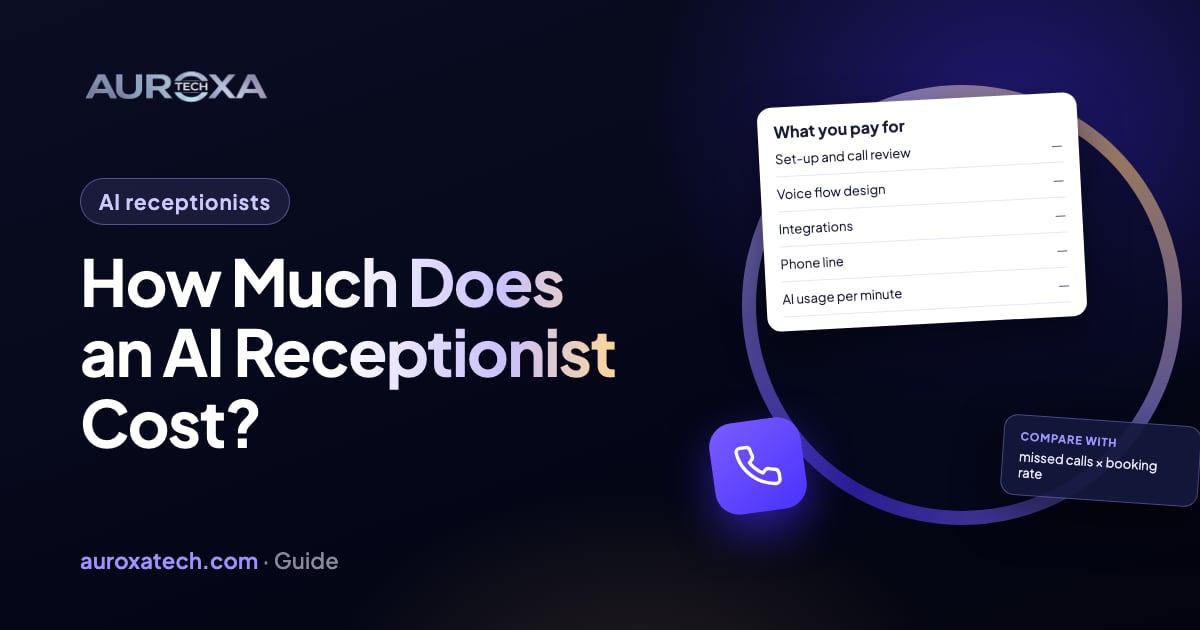 How Much Does an AI Receptionist Cost?