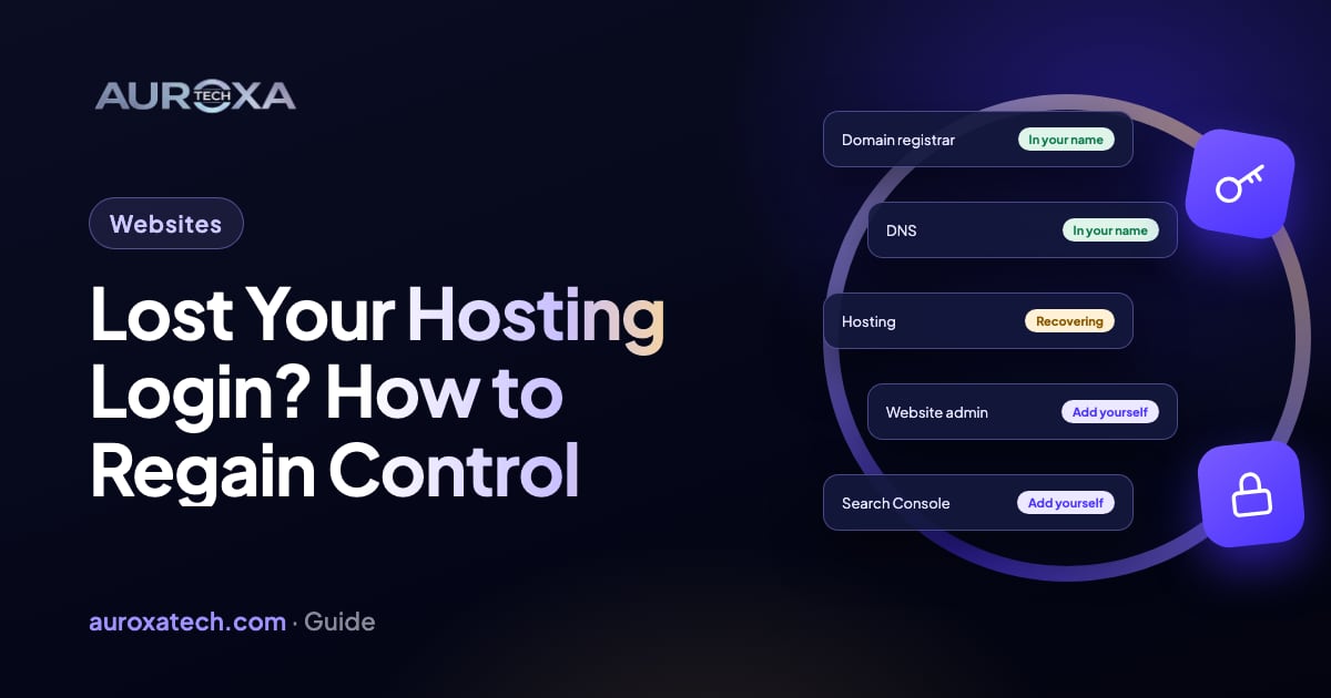 Lost Your Hosting Login? How to Regain Control