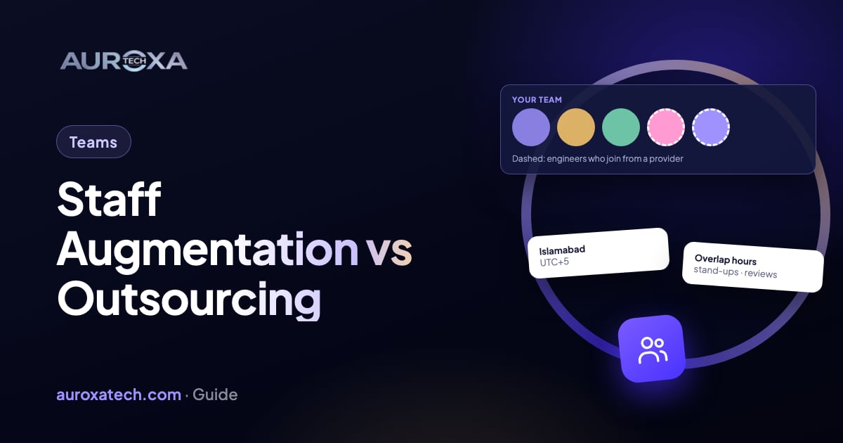 Staff Augmentation vs Outsourcing