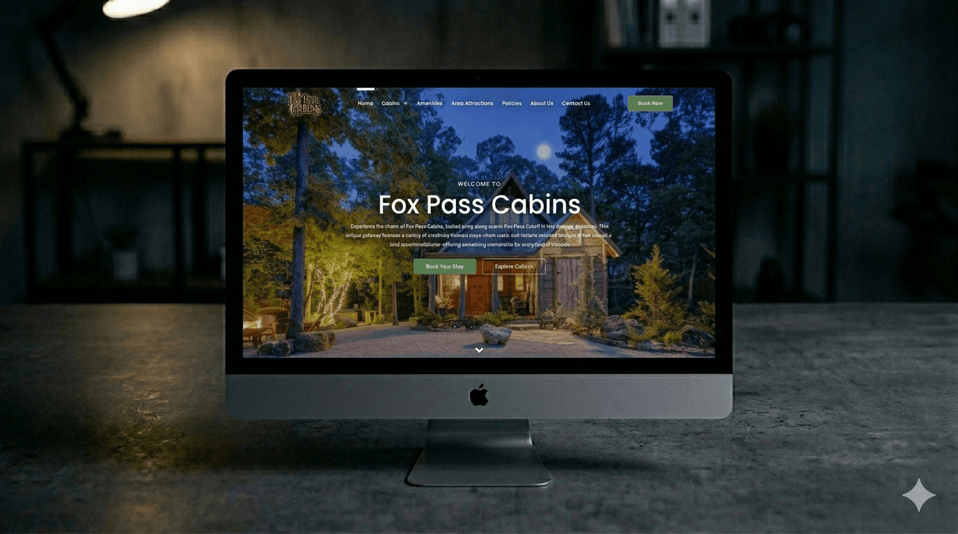 Fox Pass Cabins – Unique Themed Cabin Rentals in Hot Springs, Arkansas – project image 1